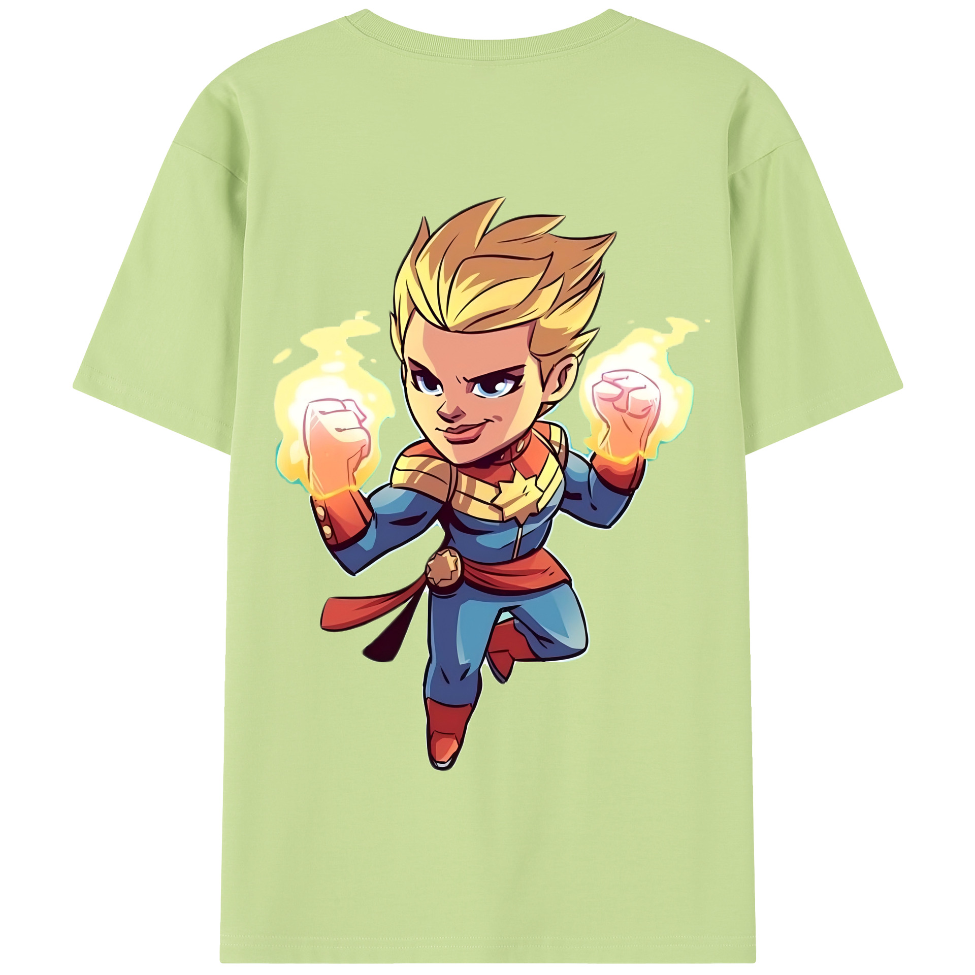 （画像用） アベンジャーズ The Avengers 綿100％半袖Tシャツ（背面プリント）